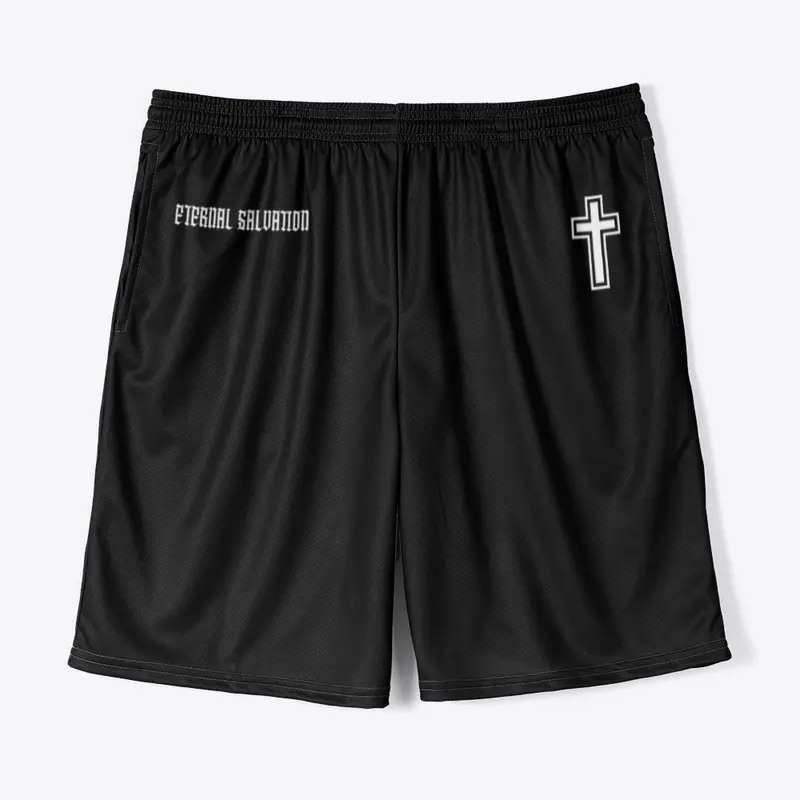 ES ATHLETICS • CROSS SHORTS (White Logo)