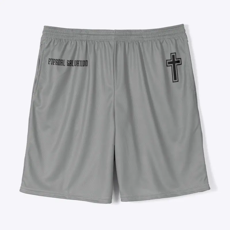 ES ATHLETICS • CROSS SHORTS (Black Logo)